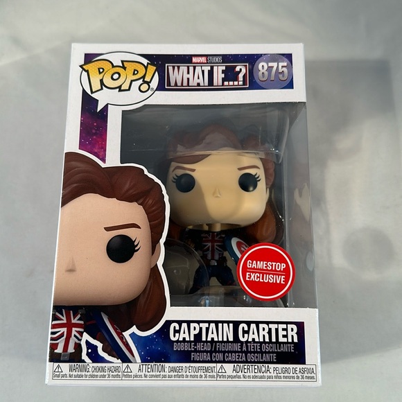 Captain Carter Marvel What If Series Funko Pop - Picture 1 of 5